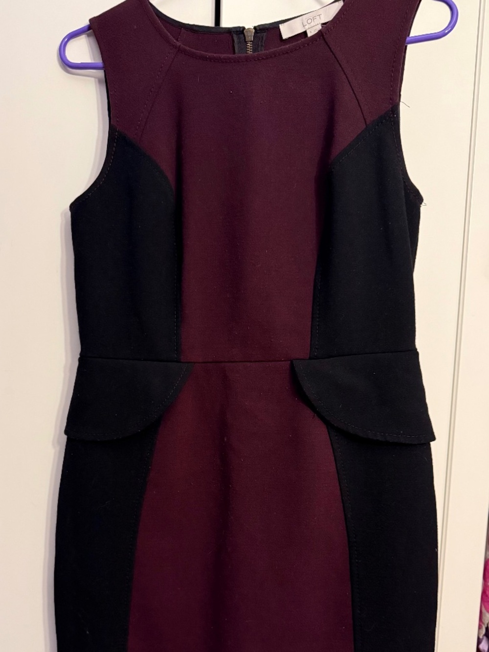 Loft Sleeveless Shift dress Size 6